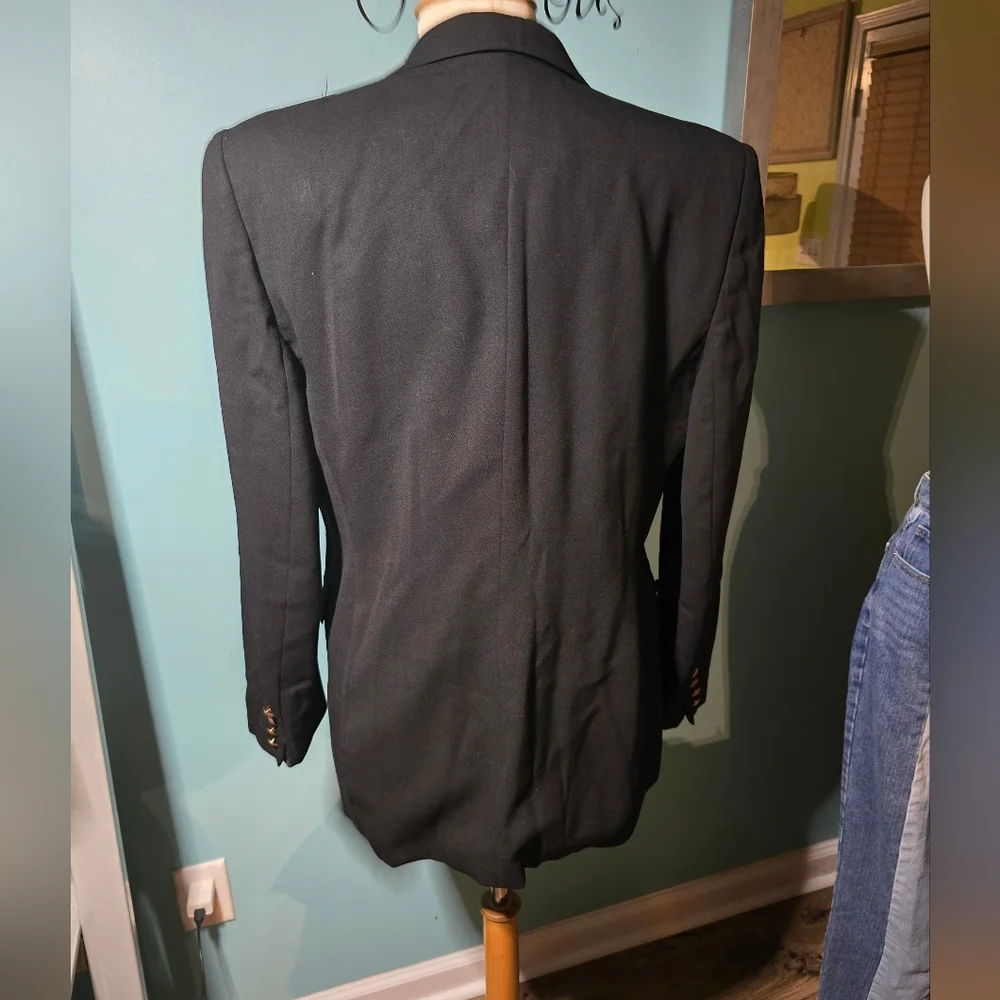 Classic Vintage Ralph Lauren Double-Breasted Crest Blazer